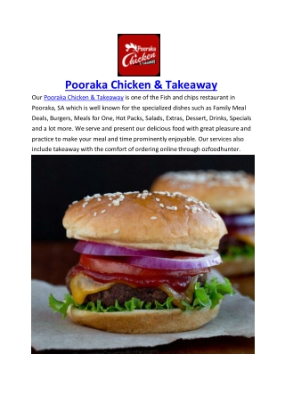 5% off - Pooraka Chicken & Takeaway Restaurant, SA