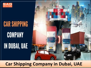 Car Shipping Company in Dubai, UAE