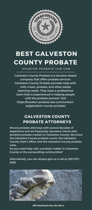 Best Galveston County Probate - Houston-probate-law.com