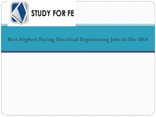 Best Highest Paying Electrical Engineering Jobs In The USA