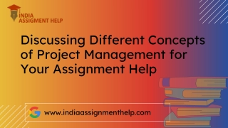 Project Management Assignment Help in India