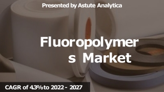Fluoropolymers Market 2022 Industry Key Player, Trend and Segmented Data, Demand and Forecast by 2027