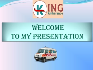 King Road Ambulance Service in Tata Nagar, Jharkhand- Fastest Relocation Team
