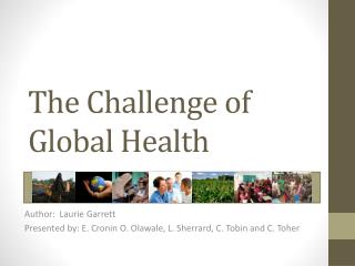 The Challenge of Global Health