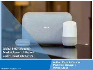 Smart Speaker Market  PDF | Growth | Trends | Forecast to 2022-2027