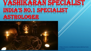 Vashikaran Specialist