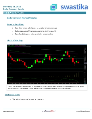 Curreny daily levels (24-Feb)