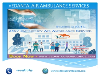 Best Air Ambulance in Bikaner | Vedanta Air Ambulance in Bikaner