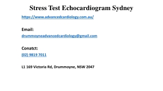 What Is A Stress Test Echocardiogram Sydney And Its Procedure?