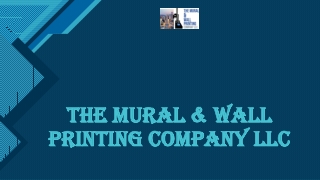 Mural Printing Company New York