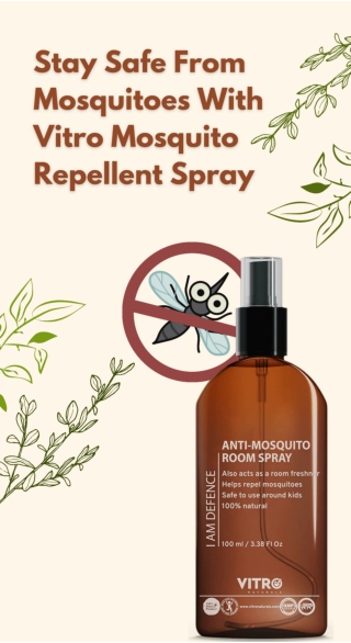 Stay Safe From Mosquitoes With Vitro Mosquito Repellent Spray