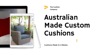 Australian Made Custom Cushions