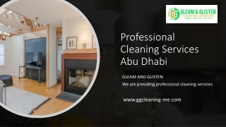 professional cleaning services abu dhabi