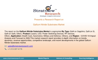 Gallium Nitride Substrates Market Trends and COVID-19 Impact Analysis