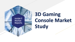 Global 3D Gaming Console Market Analysis