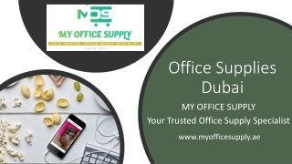 office supplies dubai