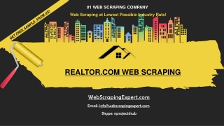 Realtor.com Web Scraping