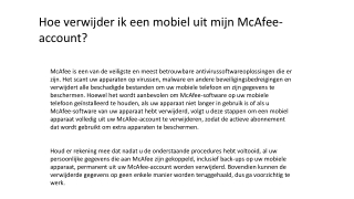 Mcafee Nummer
