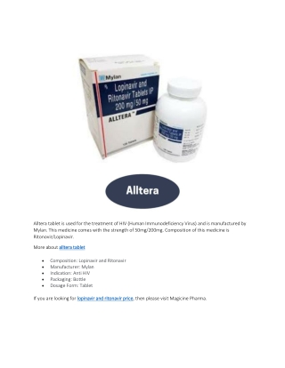 Alltera tablet