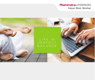 Mahindra New Launch at Kalyani West Mumbai Brochure