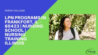 LPN Program in Frankfort, IL 60423, Nursing School, Nursing Training, Illinois
