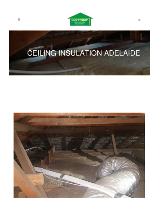 Ceiling Insulation Adelaide