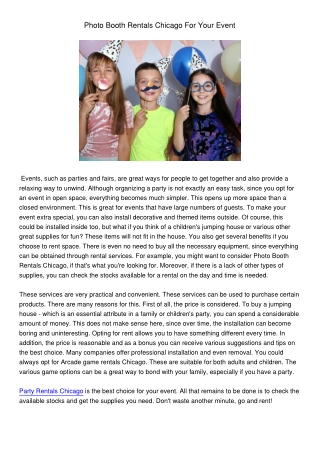 PhotoBoothRentalsChicagoForYourEvent