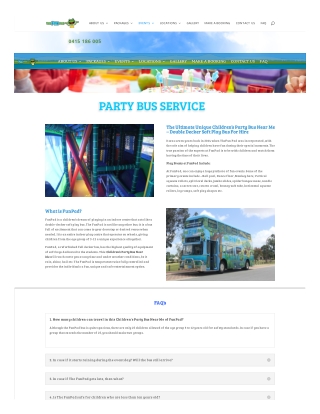 Double-decker Soft Play Bus For Hire Melbourne