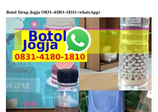Botol Sirup JogjaaBotol Sirup Jogja Ö8ᣮl.Ꮞl8Ö.l8lÖ[WA]