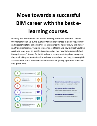 Move towards a successful BIM career