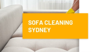 sofa cleaning sydney