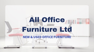 Quality Second Hand Office Furniture