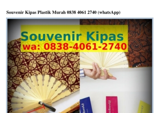 Souvenir Kipas Plastik Murah Ô8З8.4Ô6I.2ᜪ4Ô[WA]