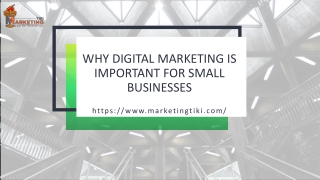 Why Digital Marketing is Important for Small Businesses