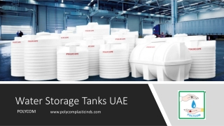 Water Storage Tanks UAE