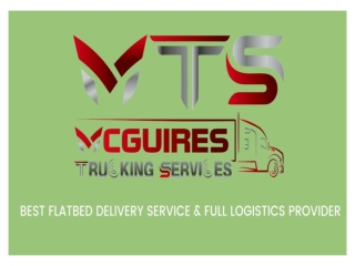 Trucking services in Brooklyn - McGuires Trucking Services