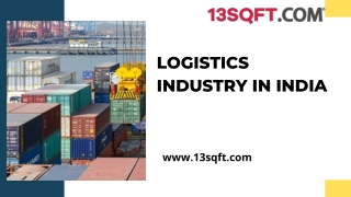 Logistics Industry in India