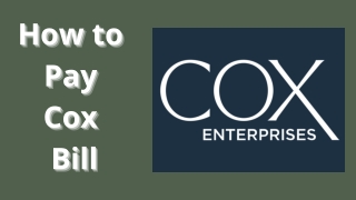 Cox Bill Pay