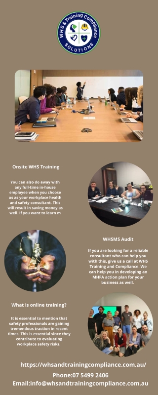 Ensure Safety at Workplace with Workplace Health and Safety training at Queensla