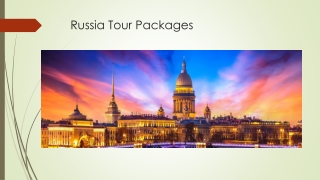 Russia Tour Packages