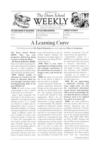 The Doon School Weekly
