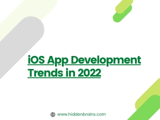 iOS App Development Trends