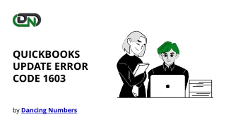 QuickBooks Update Error Code 1603