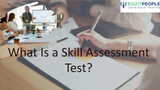 Know About skill Assesment Test - RightPople