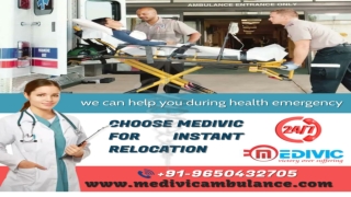 Patient Shifting Ambulance Service in Varanasi and Kolkata by Medivic