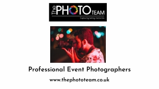 Professional Event Photographers