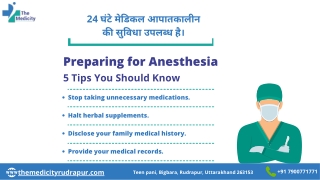 Preparing for Anesthesia 5 Tips You Should Know