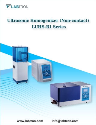 Ultrasonic-Homogenizer-(Non-contact)-LUHS