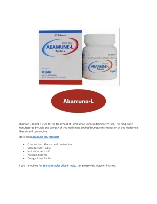 Abamune L tablet