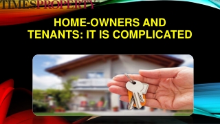 Home-owners and tenants